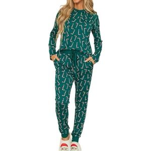 Candy Cane NWOT Lounge Set